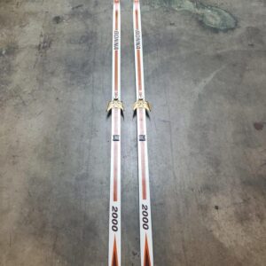 Bonna Model 2000 Cross Country Snow Skis 79" 205cm Hickory Norway reliable