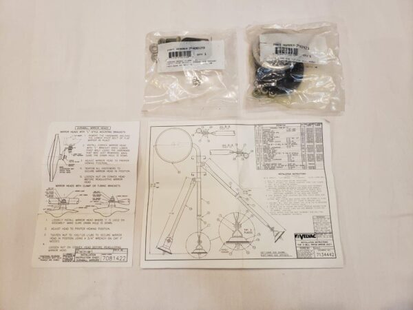 Velvac Standard Tripod, Mirror and Bracket Kit 713444 - Image 11