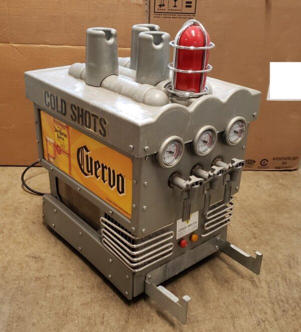 Cornelius Cold Shot 3 Bottle Commercial Chilled Liquor Shot Beverage Dispenser