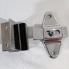 Sentry Supply 656-6950 Door Latch Set, 1-1/4 inch, Pilaster, Zamak, Chrome, Inswing, Square, Kit