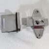 Sentry Supply 656-6950 Door Latch Set, 1-1/4 inch, Pilaster, Zamak, Chrome, Inswing, Square, Kit - Image 5