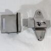Sentry Supply 656-6950 Door Latch Set, 1-1/4 inch, Pilaster, Zamak, Chrome, Inswing, Square, Kit - Image 6